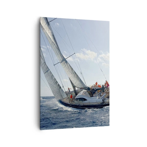 Vászonkép - Győzzön a jobbik - 70x100 cm