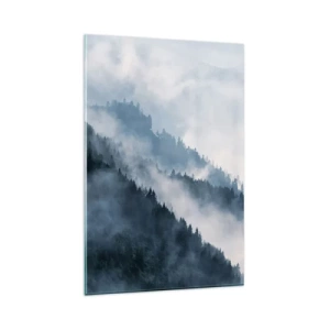 Üveg kép - A hegyek misztikája - 80x120 cm
