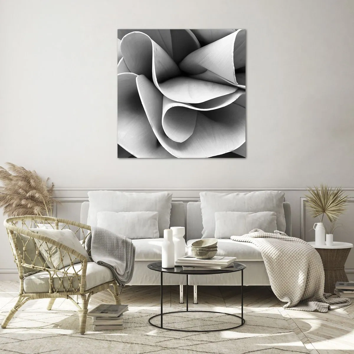 Üveg kép - Az űrben történik - 60x60 cm