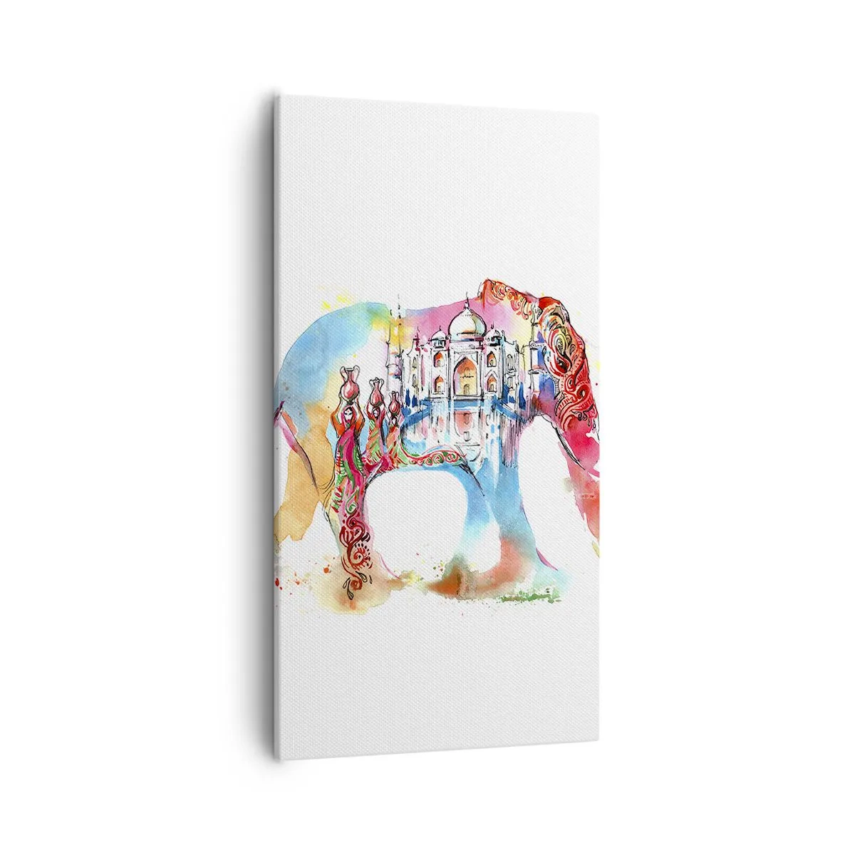 Vászonkép - India - a szerelem aurája - 55x100 cm