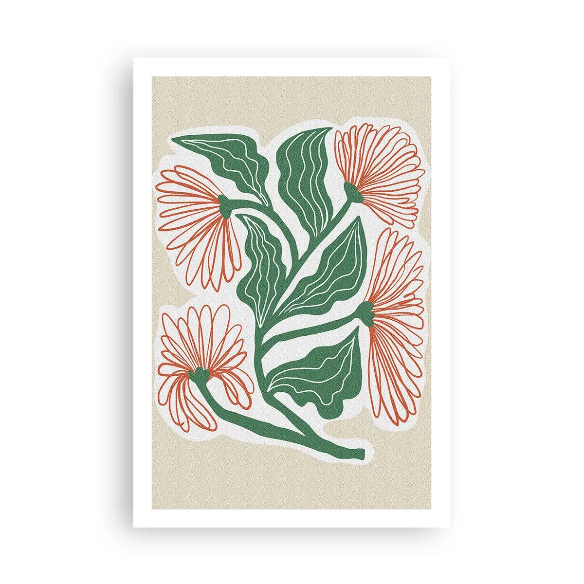 Poszter - Népi és modern - 61x91 cm