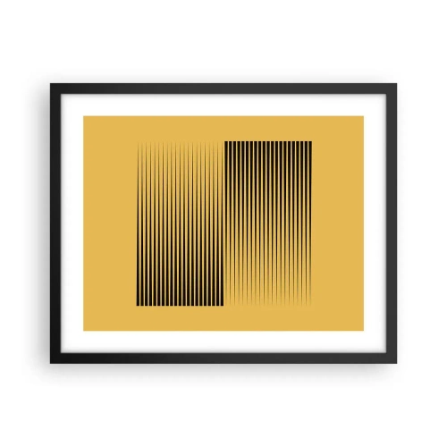 Poszter fehér keretben - Az ellentétek négyzete - 50x40 cm