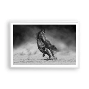 Poszter fekete keretben - Az emírhez méltó - 91x61 cm