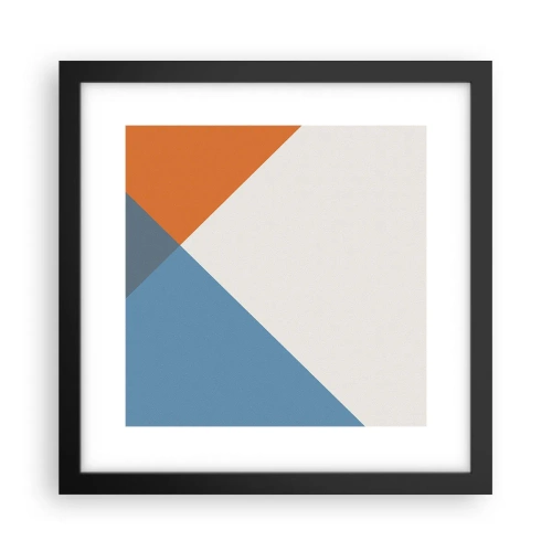 Poszter fehér keretben - Szögben… - 30x30 cm