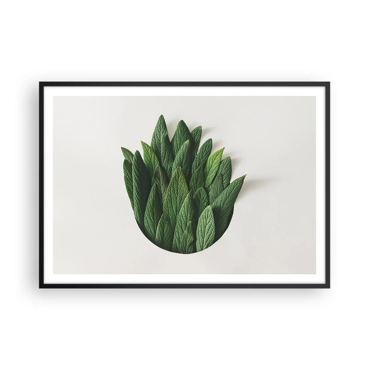 Poszter fehér keretben - Féktelen kíváncsiság - 100x70 cm