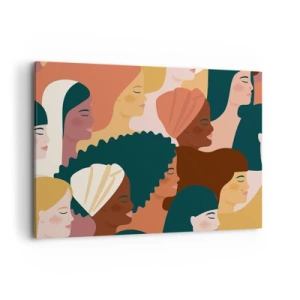 Vászonkép - Csak a nőiesség - 120x80 cm