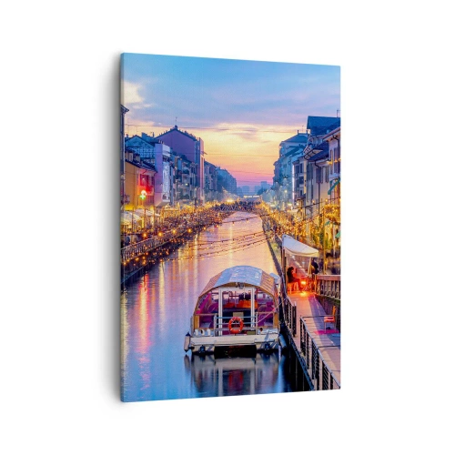 Vászonkép - Fény és öröm estéje - 50x70 cm