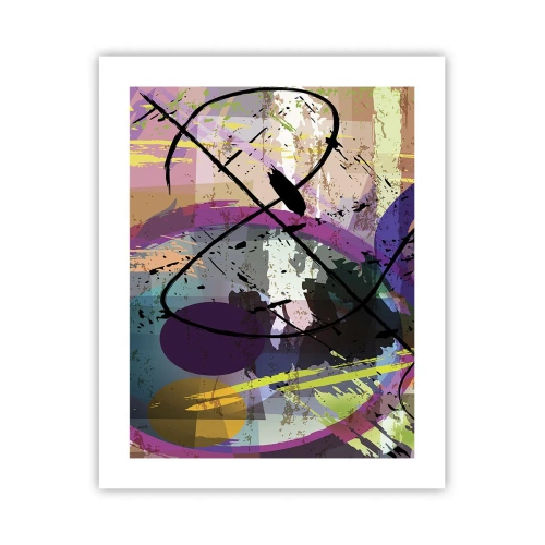 Poszter - Mehet egyenesen előre vagy körbe - 40x50 cm