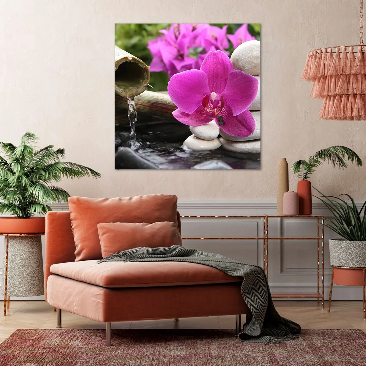 Vászonkép - Már pihensz - 40x40 cm