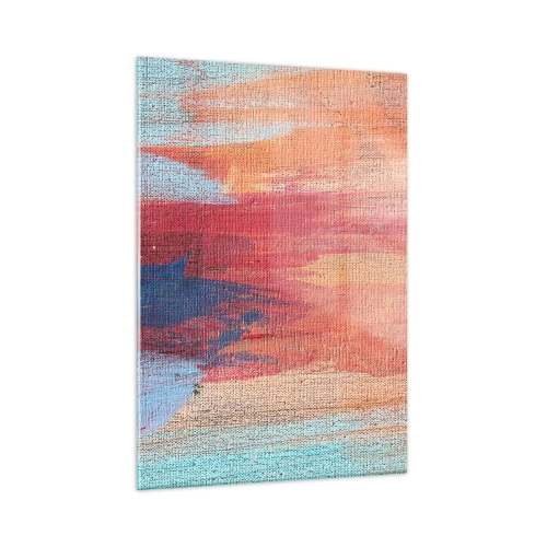 Üveg kép - Szivárványon kiúszva - 50x70 cm
