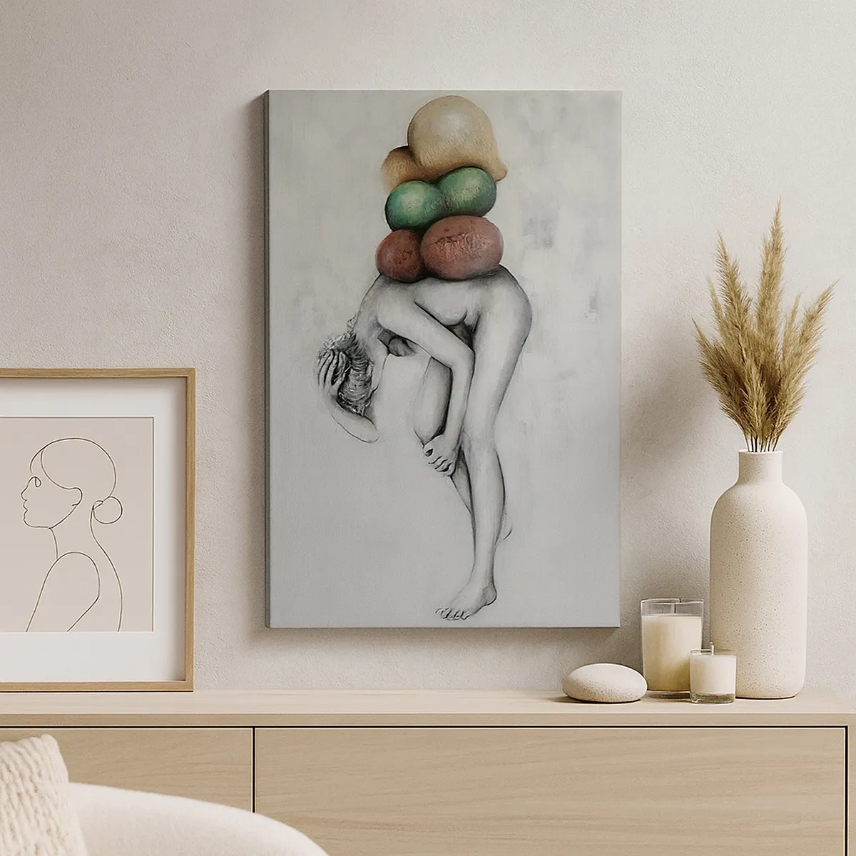 Vászonkép - Az élet nehézségei - 50x70 cm