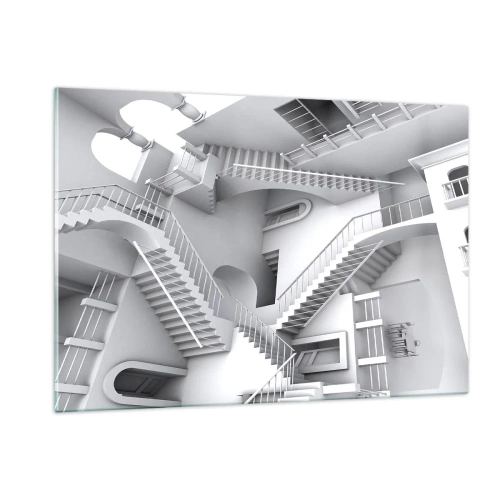 Üveg kép - A tér paradoxonjai - 120x80 cm