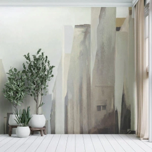 Fotótapéta Standard Eco - Álom a városról - Minimalista, Fényes, Város - 200x140 cm