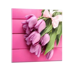 Üveg kép - Pont Neked - 70x70 cm