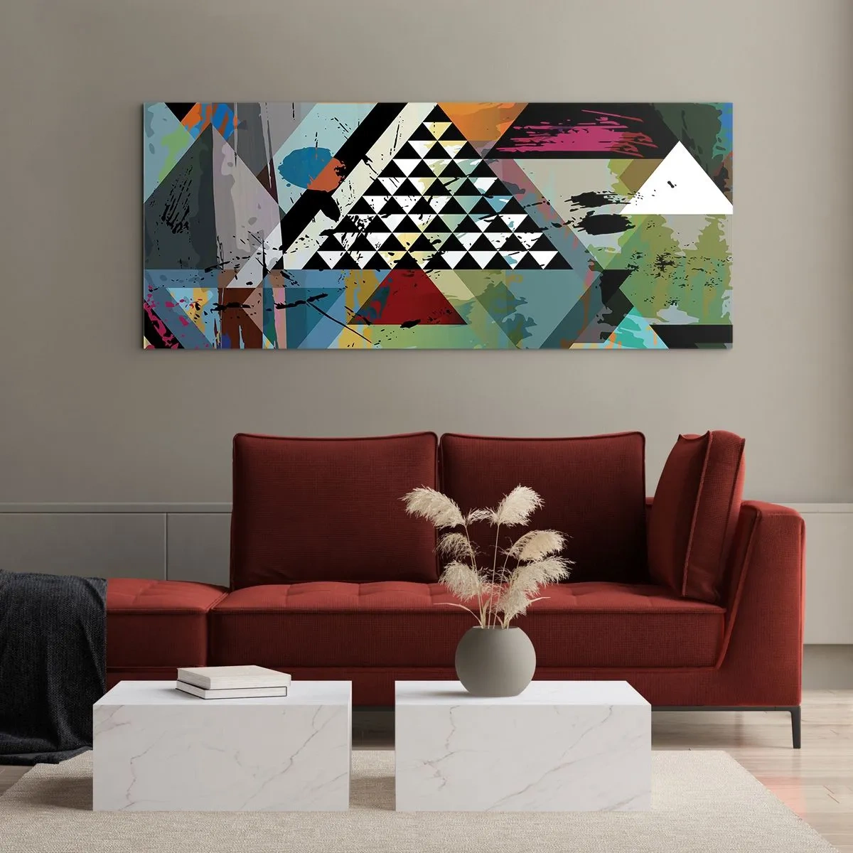 Üveg kép - Milyen egyszerű - 90x30 cm