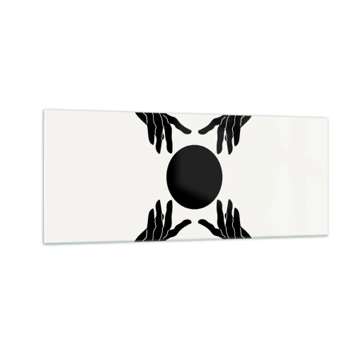 Üveg kép - Egy titkos jel - 100x40 cm