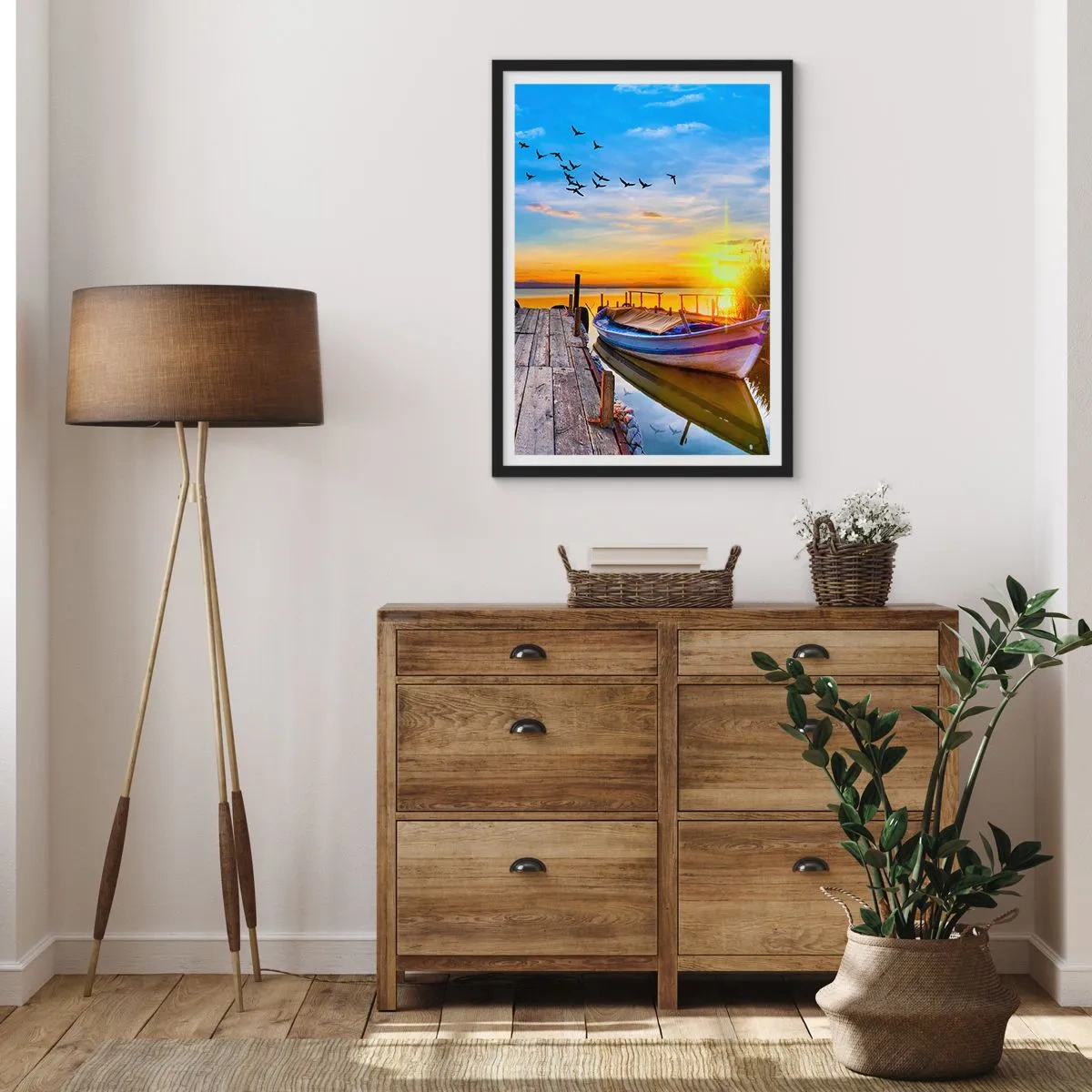 Poszter fehér keretben - Viszlát holnapig - 70x100 cm