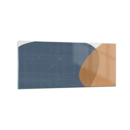 Üveg kép - Oválisok és hatások - 120x50 cm