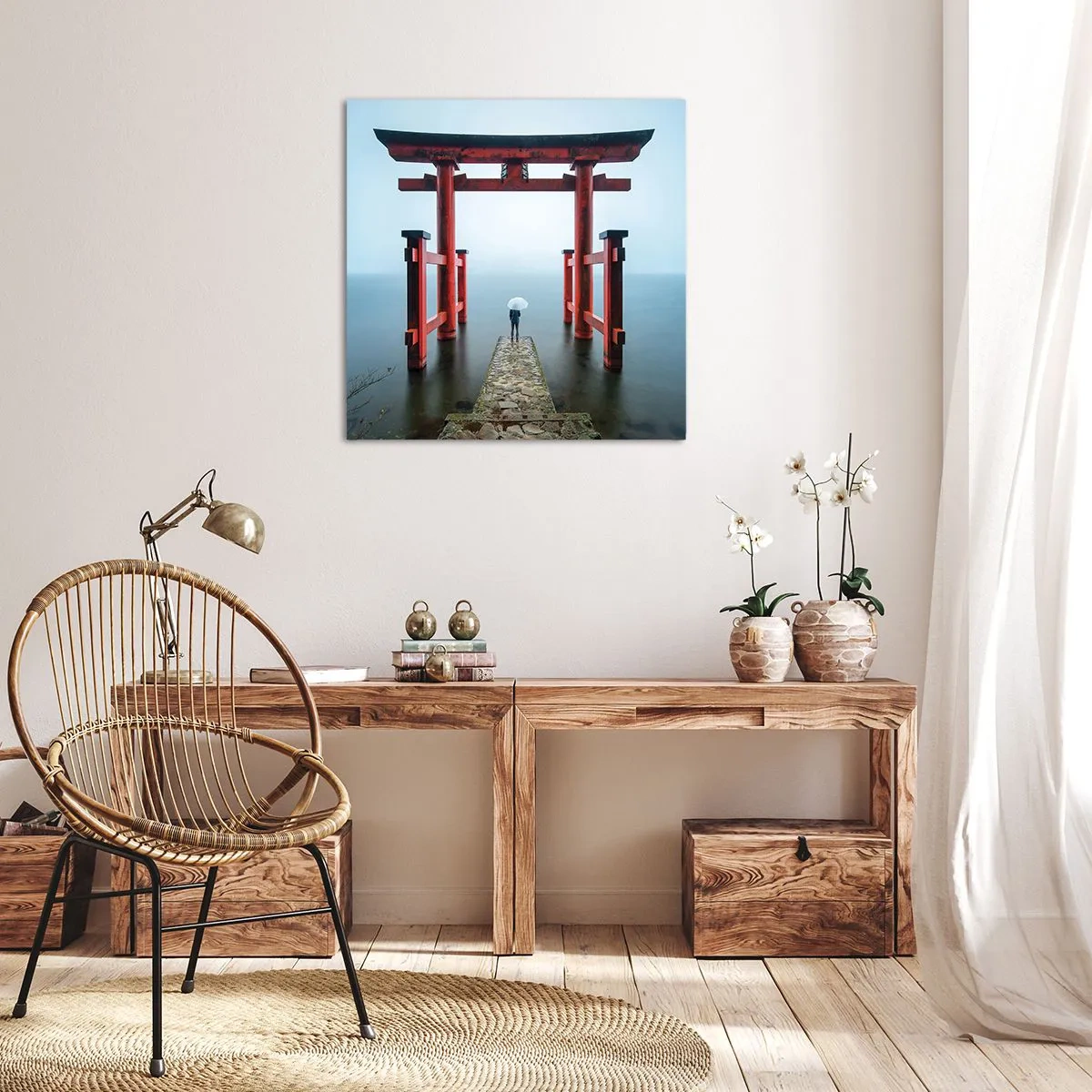 Vászonkép - Japán álmodozás - 60x60 cm