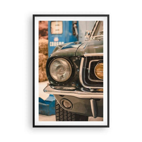 Poszter fehér keretben - Találkozás a legendával - 61x91 cm