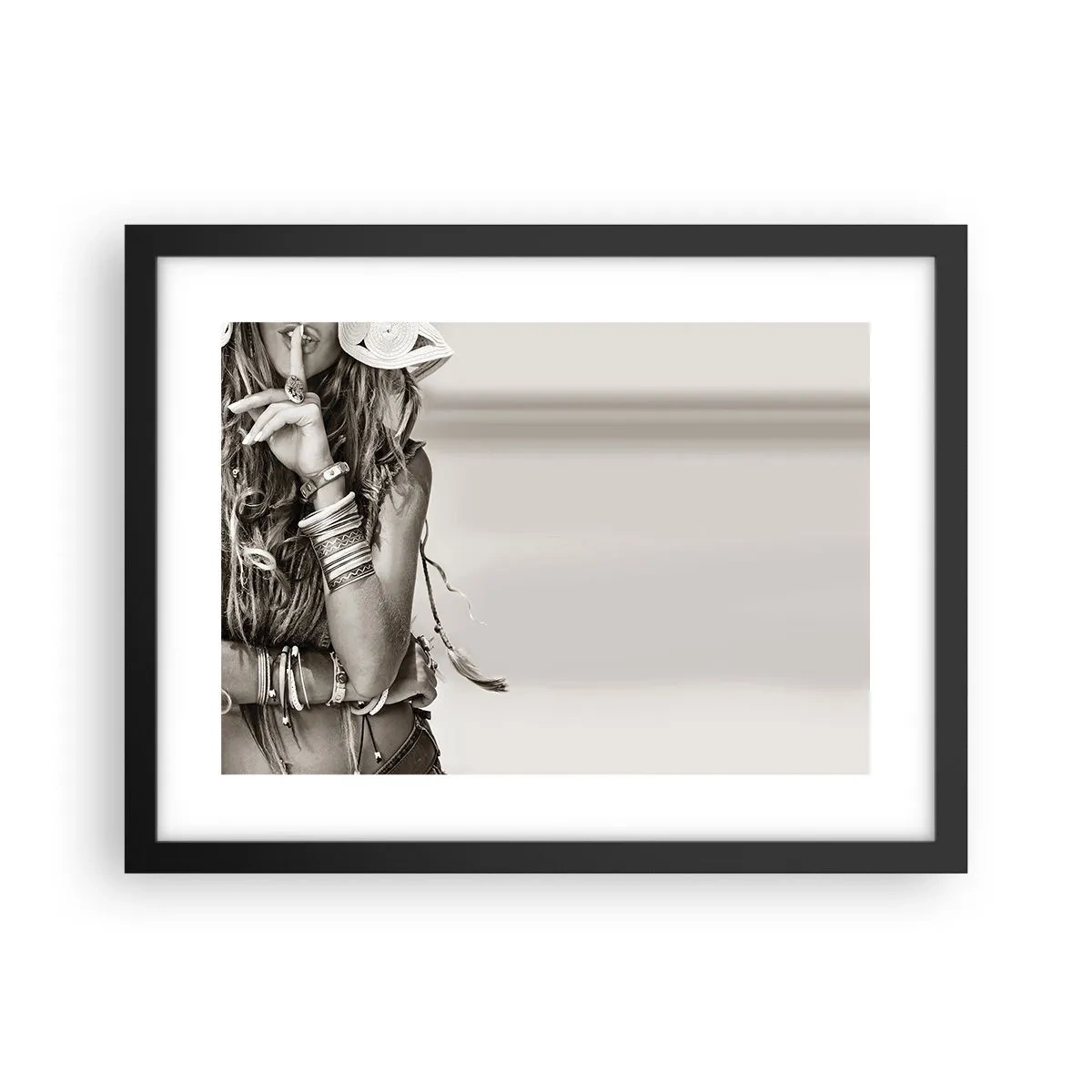 Poszter fehér keretben - Mint egy leány - 40x30 cm