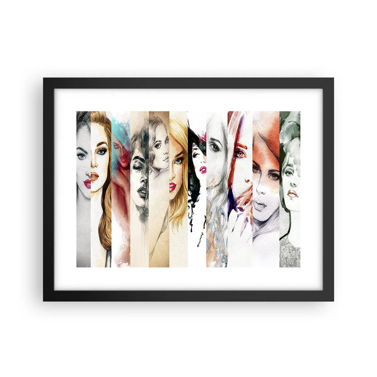 Poszter fehér keretben - És ez mindig TE - 40x30 cm