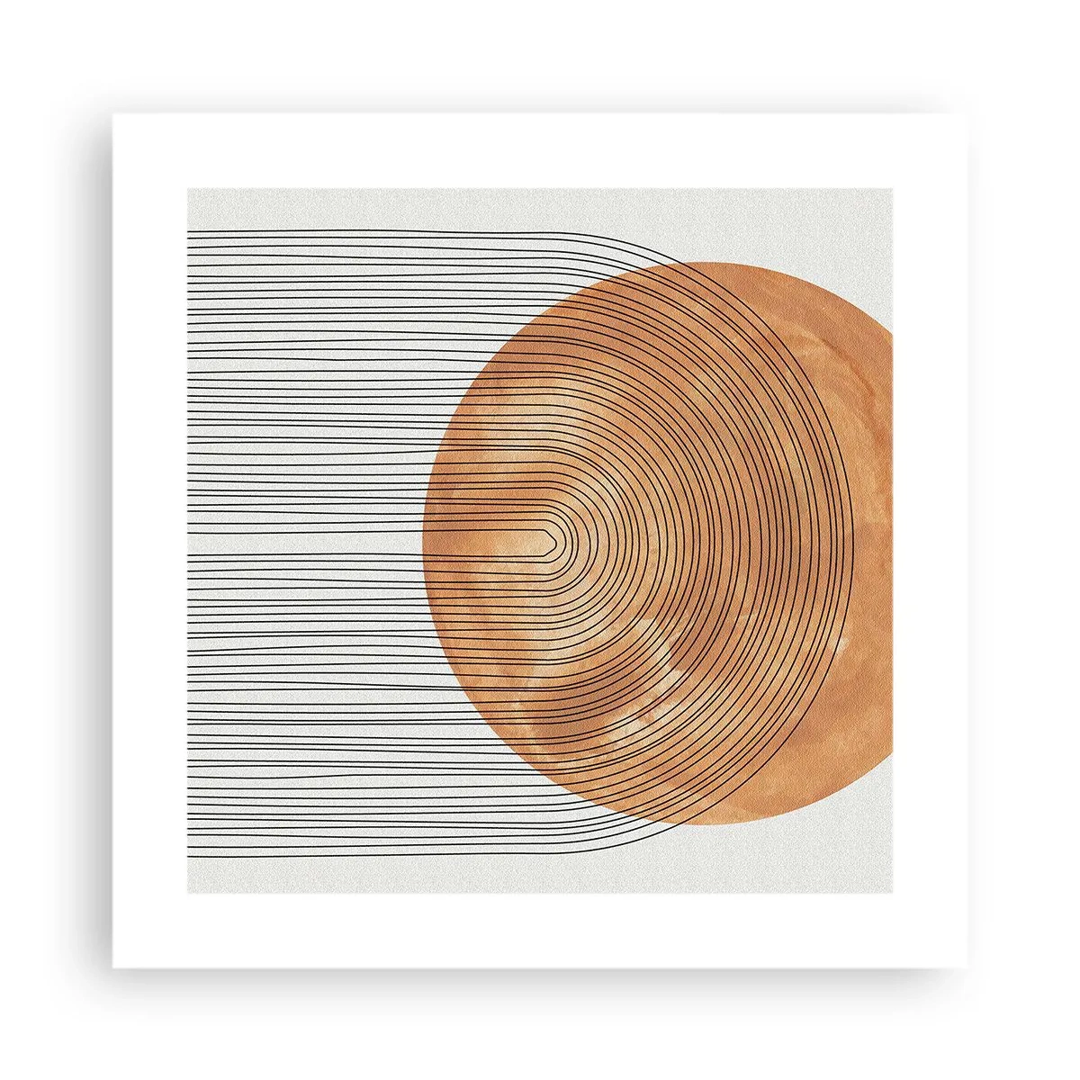 Poszter - Egy napsütéses kompozíció - 40x40 cm