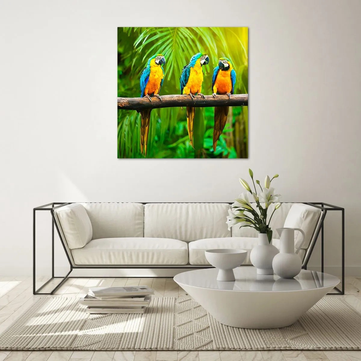 Üveg kép - És hallottad, hogy ő…? - 60x60 cm