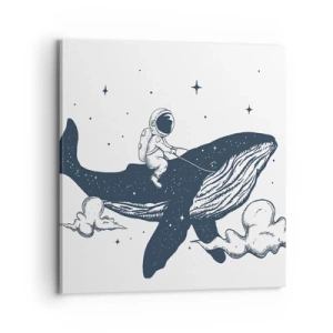 Vászonkép - Egy kozmikus kaland - 70x70 cm