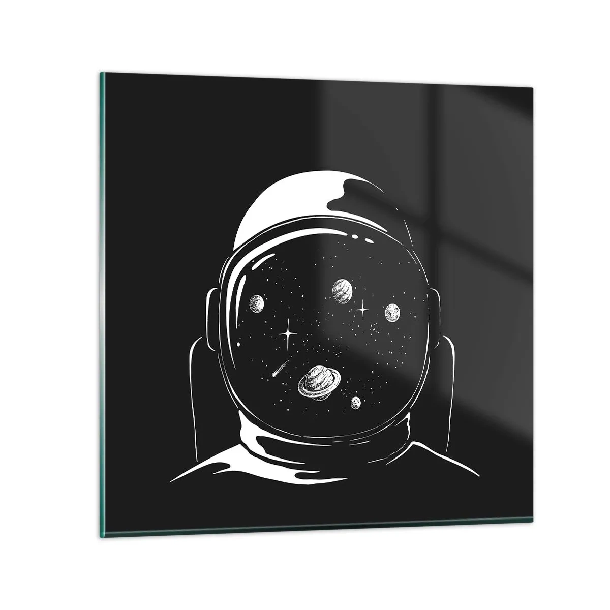 Üveg kép - Szép kilátás - 70x70 cm