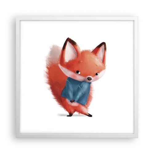 Poszter fekete keretben - Jó áll rajtam? - 50x50 cm