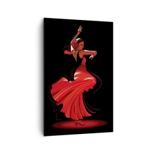 Vászonkép - A flamenco tüzes szelleme - 80x120 cm