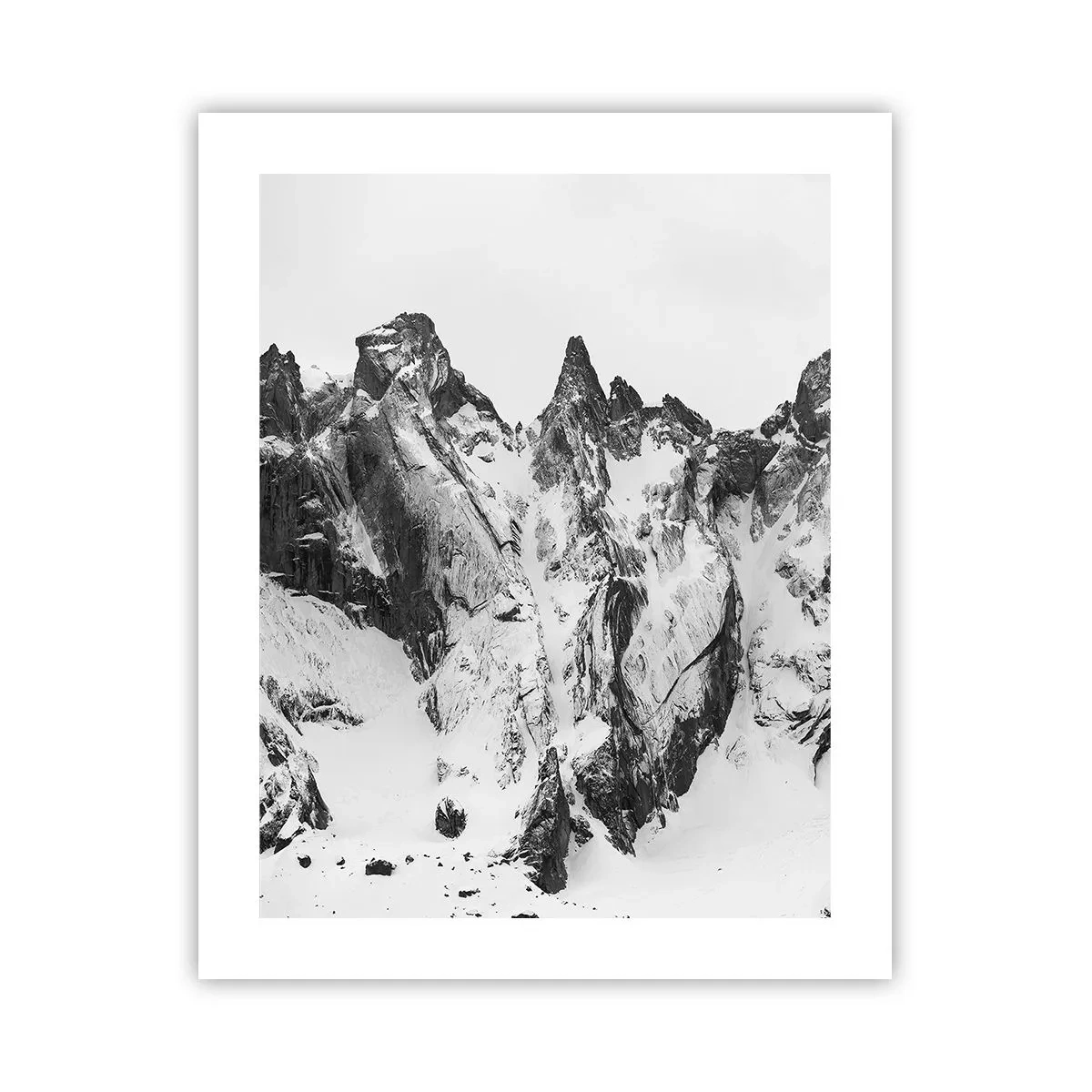 Poszter - Rémes gránit hegygerinc - 40x50 cm