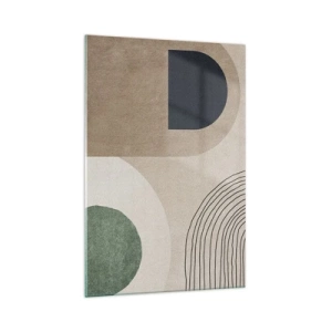 Üveg kép - Egy ovális szelídsége - 70x100 cm