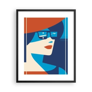 Poszter fehér keretben - Nyári utazás - 40x50 cm