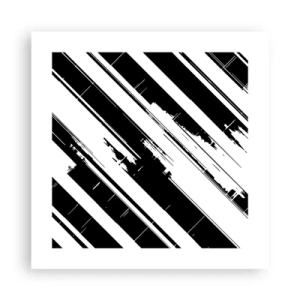 Poszter - Intenzív és dinamikus kompozíció - 40x40 cm