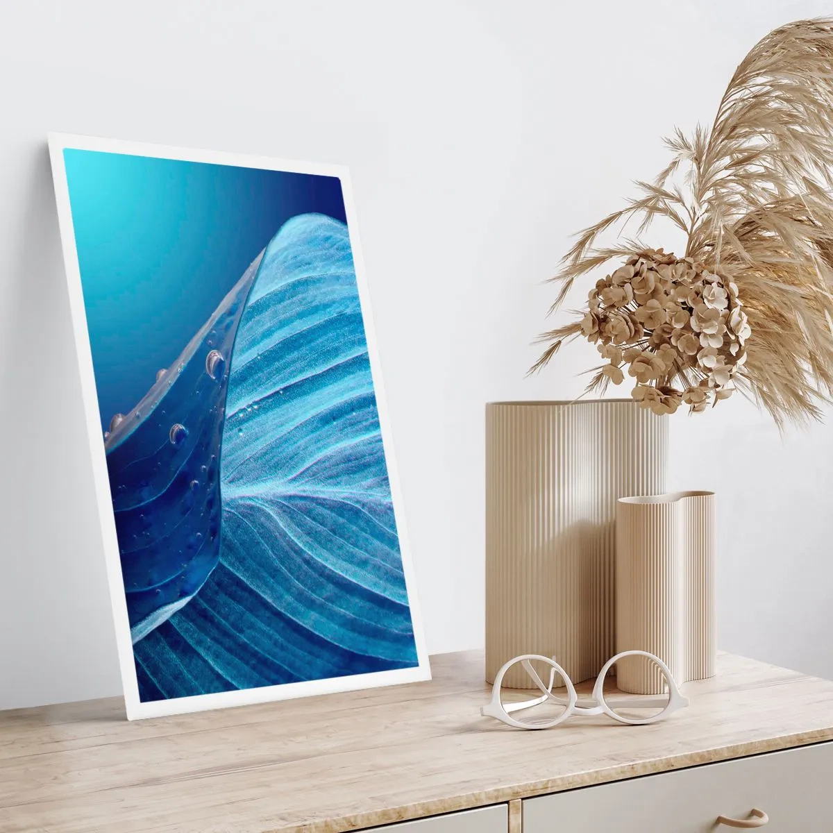 Poszter - A kék rejtett cseppjei - 70x100 cm