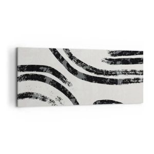 Vászonkép - Félig megállt - 100x40 cm