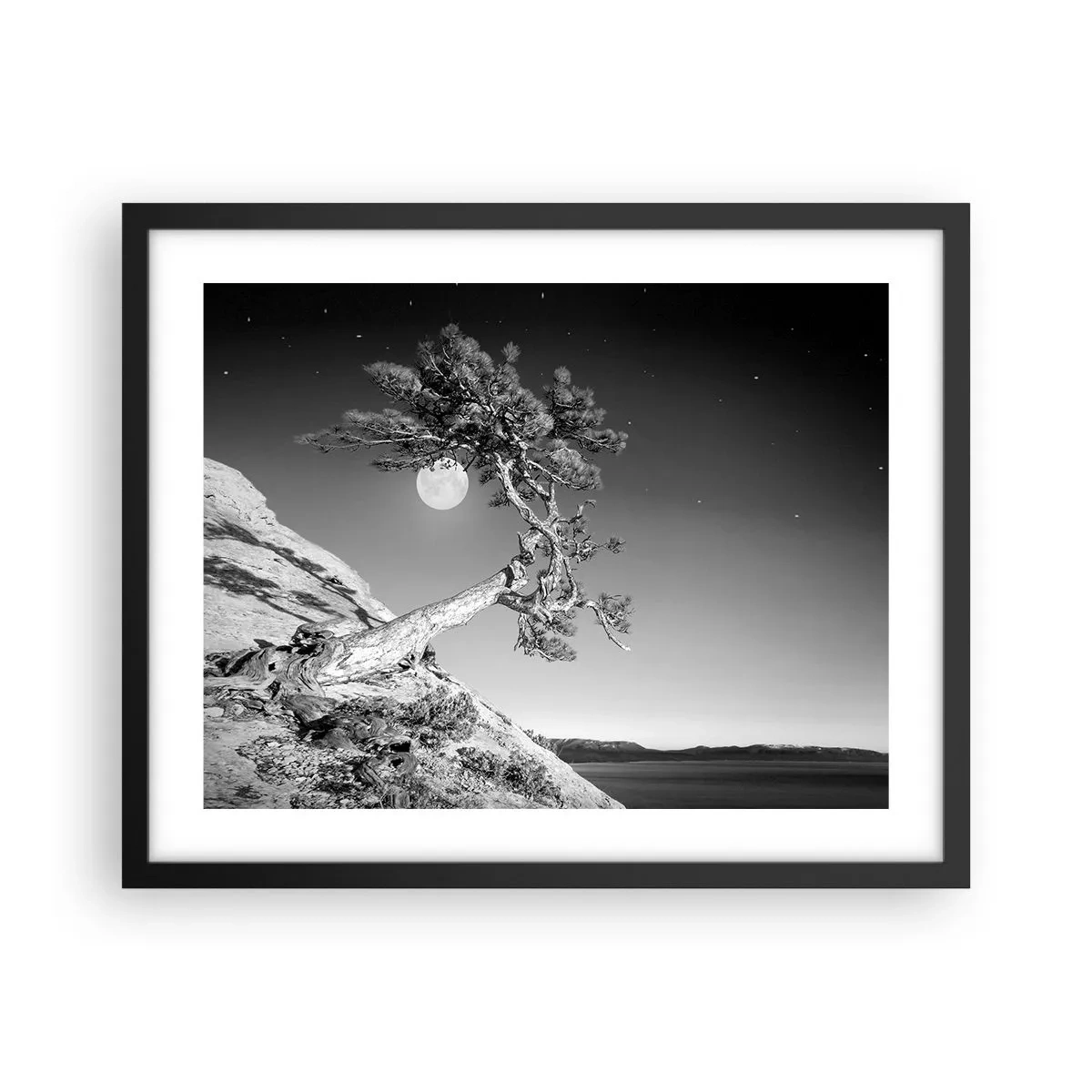 Poszter fehér keretben - Győztes harcos - 50x40 cm