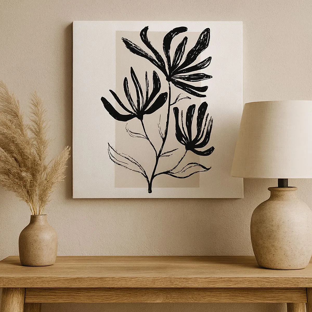 Vászonkép - Vázlat egy herbáriumhoz - 30x30 cm