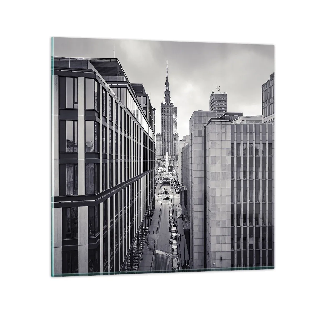 Üveg kép - Varsói völgy - 30x30 cm