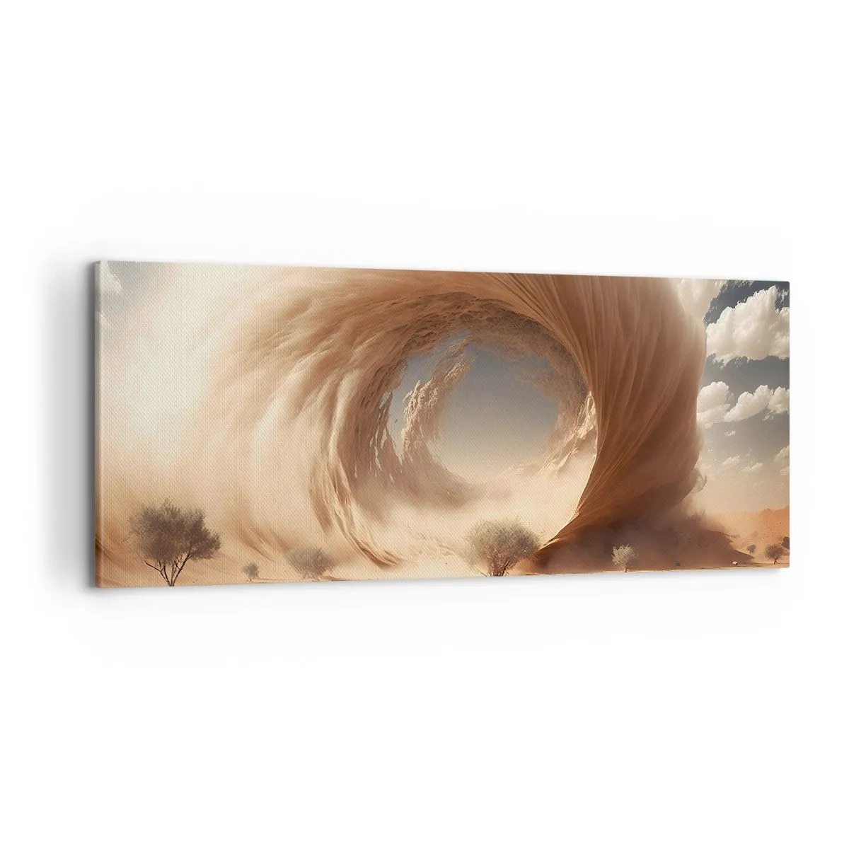 Vászonkép - Megnyílt portált - 100x40 cm