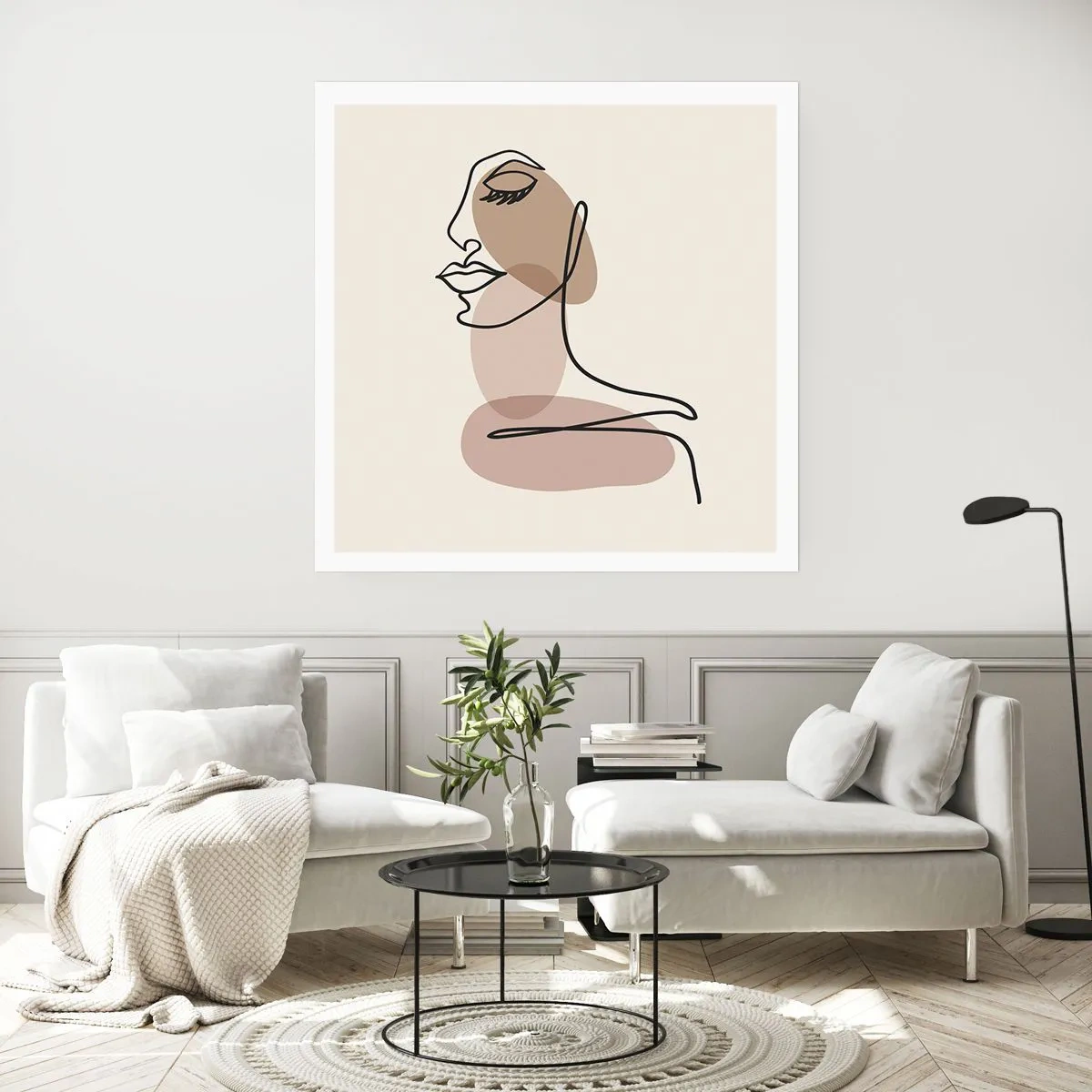 Poszter - Elveszve a saját hangjában - 30x30 cm