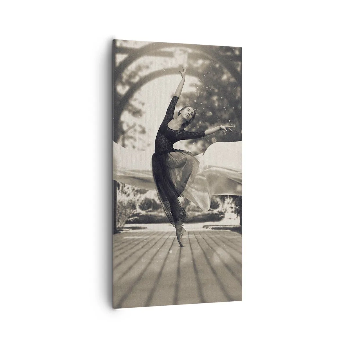 Vászonkép - A kerti szellem tánca - 65x120 cm