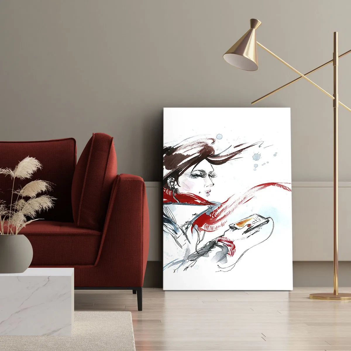 Vászonkép - Valami játszik bennem - 50x70 cm