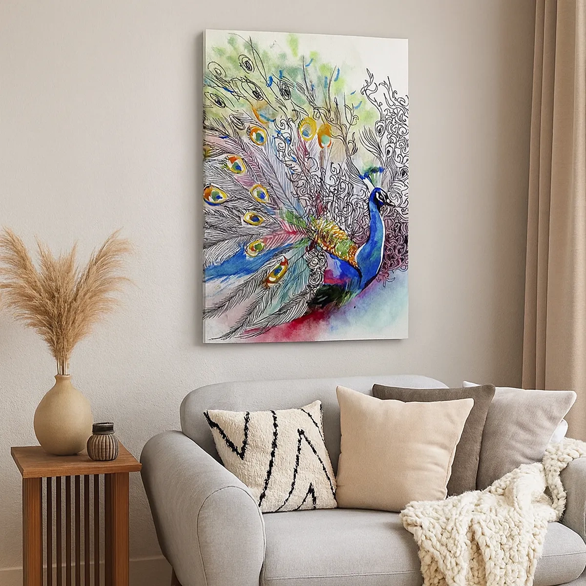 Vászonkép - Büszkeséggel a szürkeség ellen - 50x70 cm