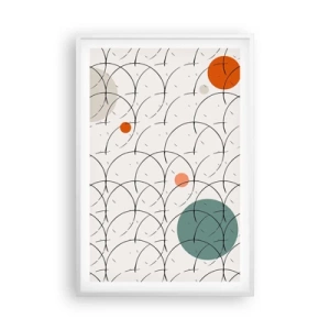 Poszter fekete keretben - A pop-art szellemében - 61x91 cm