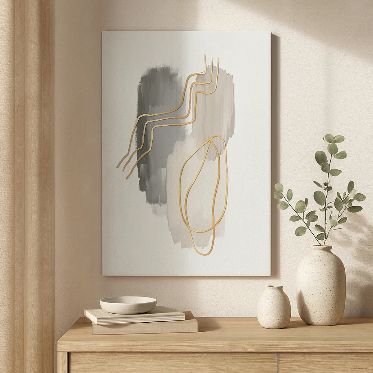 Vászonkép - Létezés és mozgás - 50x70 cm