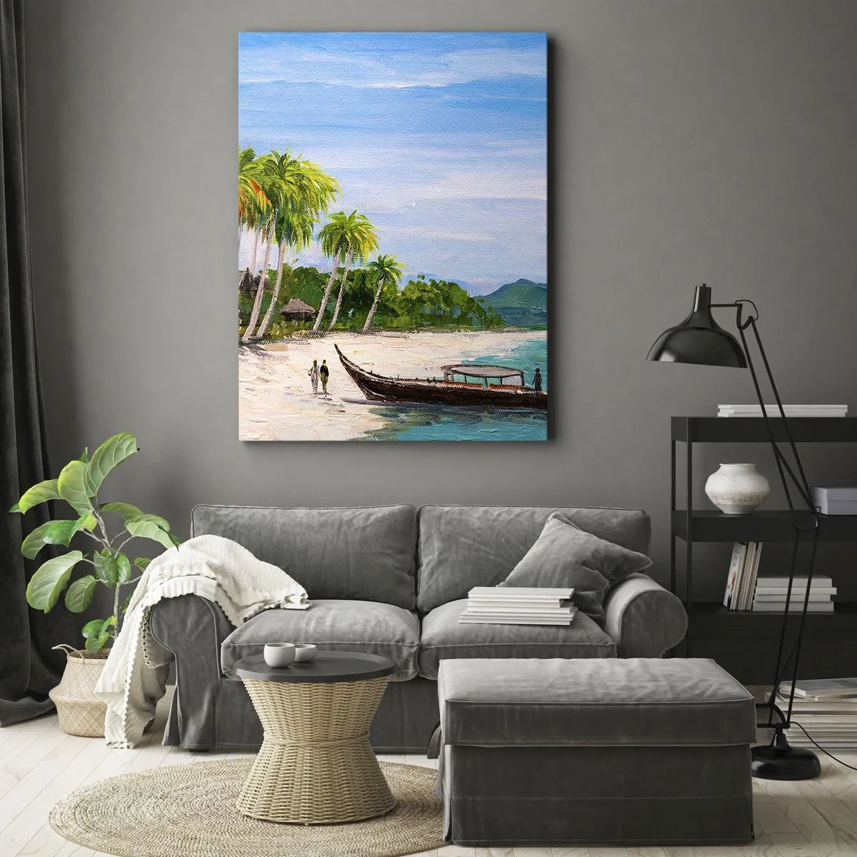 Vászonkép - Egy egzotikus álom - 55x100 cm