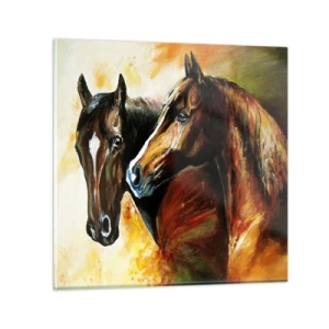 Üveg kép - Kétszer annyi sárm - 60x60 cm